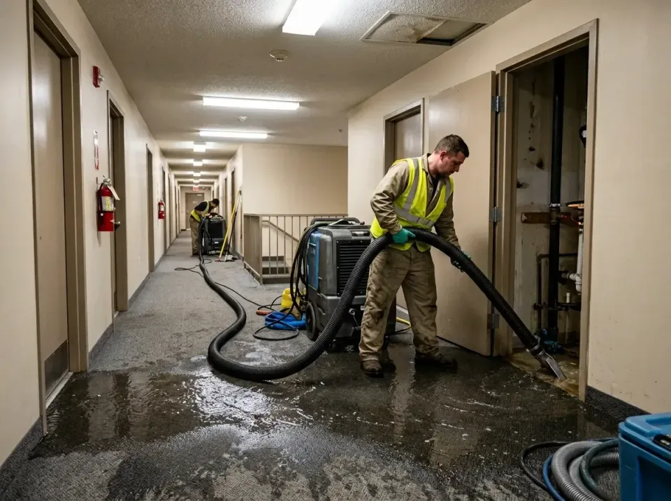 multi-unit-apartment-hallway-f-005 — frequently asked questions, Emergency Burst Pipe Water Extraction & Removal in Nacogdoc…